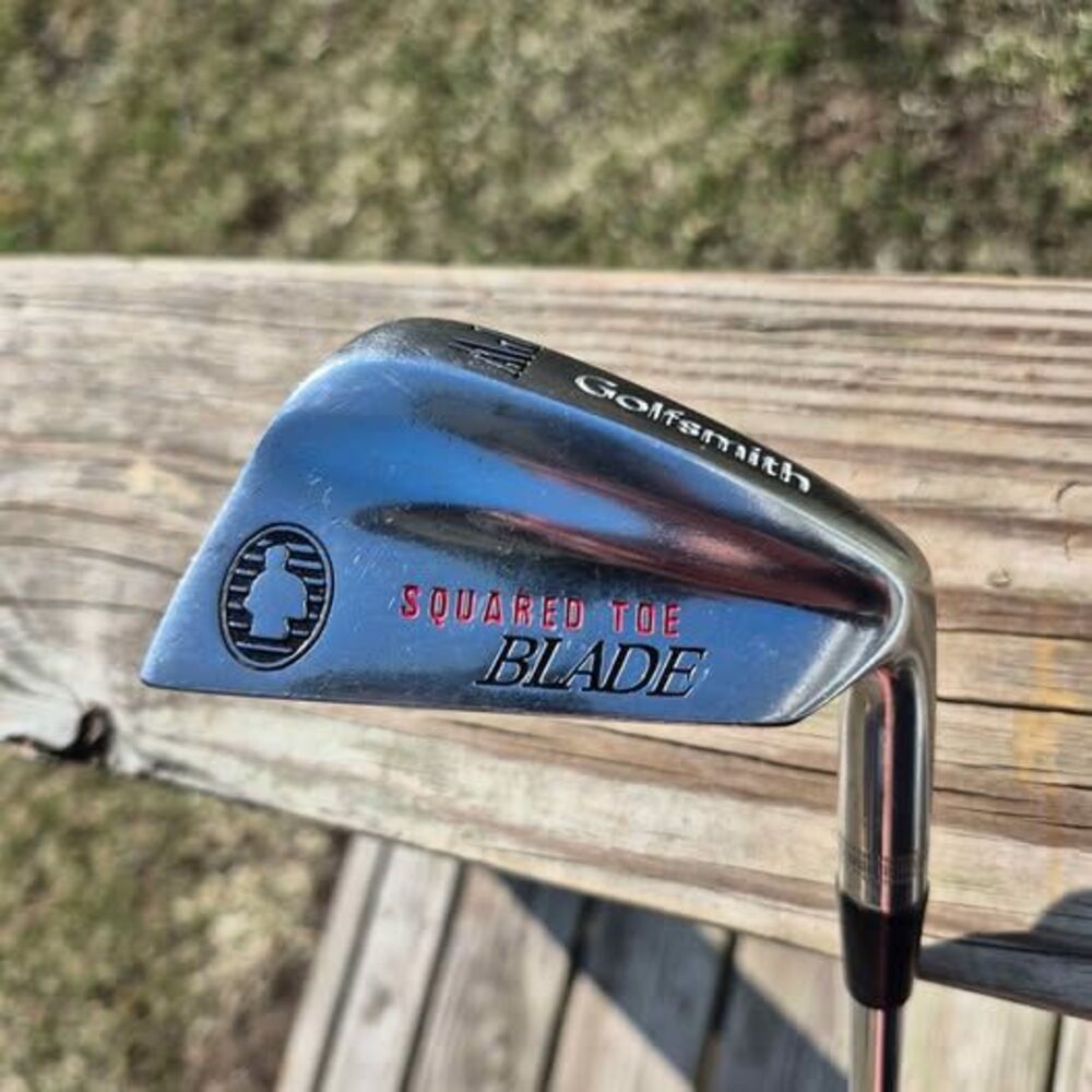 GolfSmith Square Toe Pitching Wedge - Steel shaft - 36.5" - RH